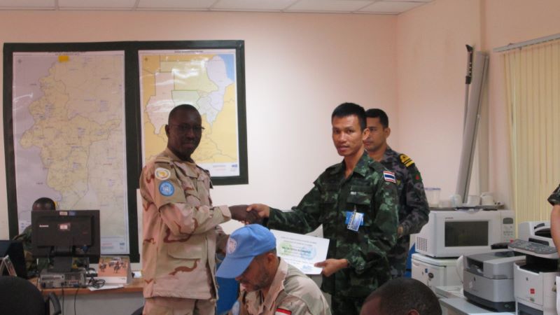 สุฑีฆา บุญวัง ปฏิบัติภารกิจสหประชาชาติที่ซูดาน