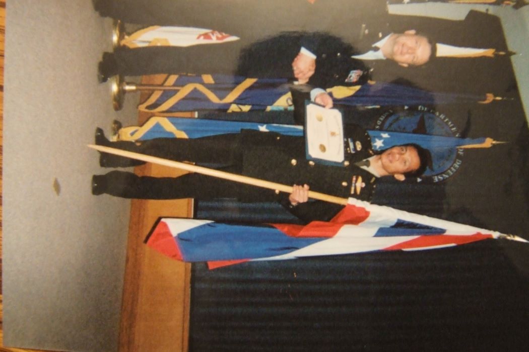 สุฑีฆา บุญวัง รับประกาศนียบัตรที่สหรัฐอเมริกา