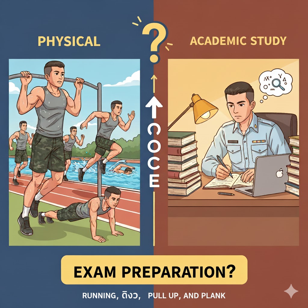 เตรียมพละ vs อ่านหนังสือ — จัดเวลาอย่างไรให้ได้ผล