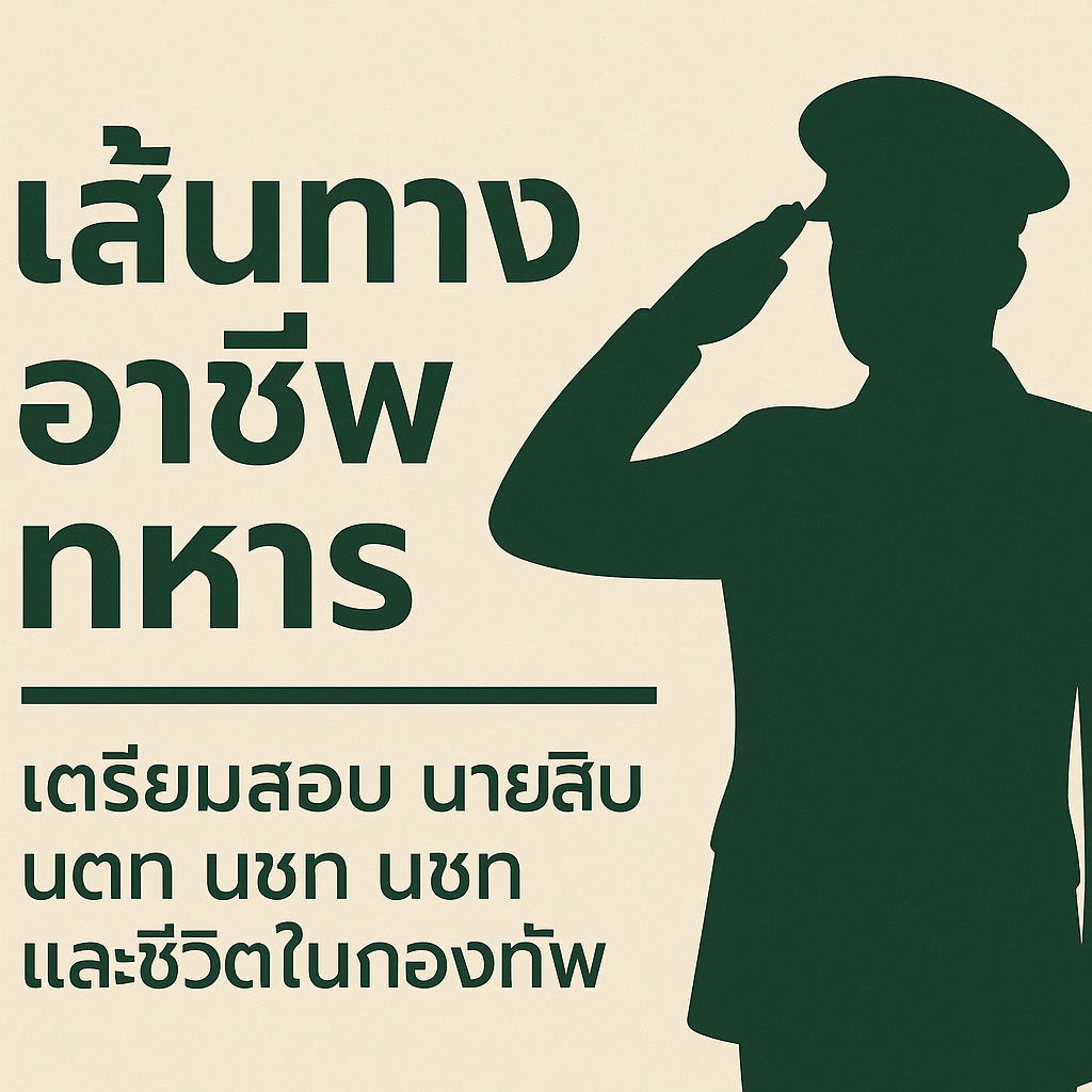 “อยากเป็นทหารต้องรู้อะไรบ้าง? คู่มือจริงแบบไม่มโน ก่อนตัดสินใจก้าวเข้าสู่กองทัพ”